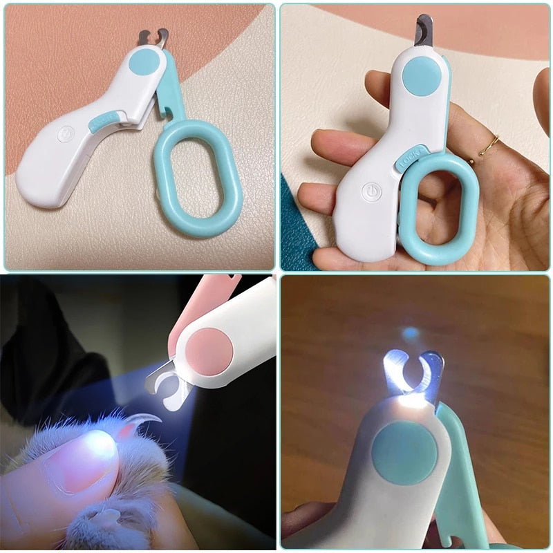 Purrfect Groom ProPet Nail Clipper with LED Light for Cats and Small Dogs