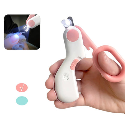 Purrfect Groom ProPet Nail Clipper with LED Light for Cats and Small Dogs